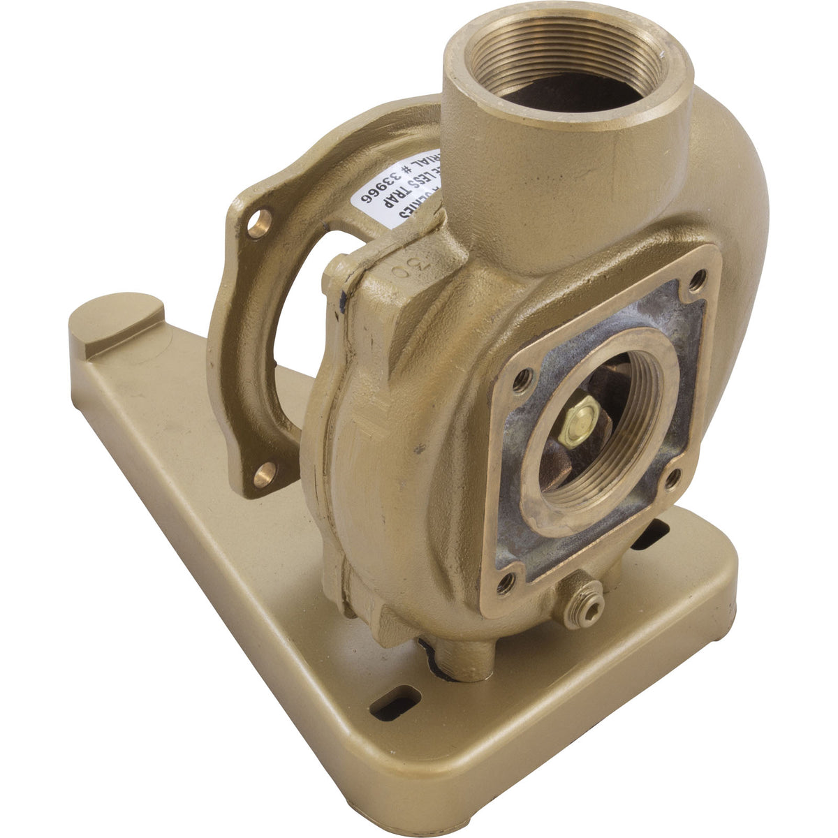 Wet End, Val-Pak AquaFlo A, 3.0 Horsepower, 2", with 5" Trap : 11930020 - Val-Pak - 811636026377 - PartsForSpas.com