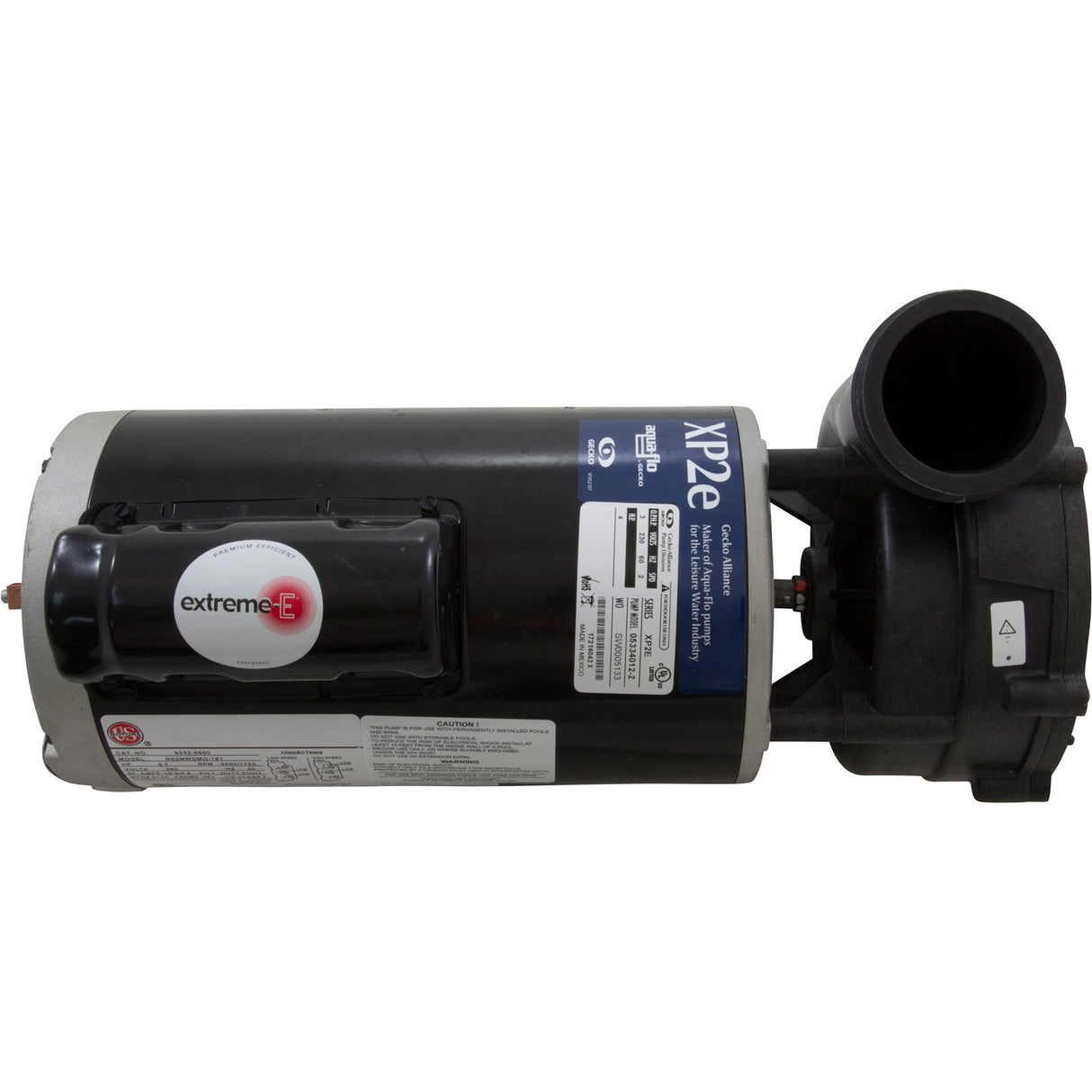 Pump, Aqua Flo XP2e, 3.0hp, 230v, 2-Spd, 56fr, 2", OEM : 05334012-2040 - Aquaflo/Gecko - 05334012-2040 - PartsForSpas.com