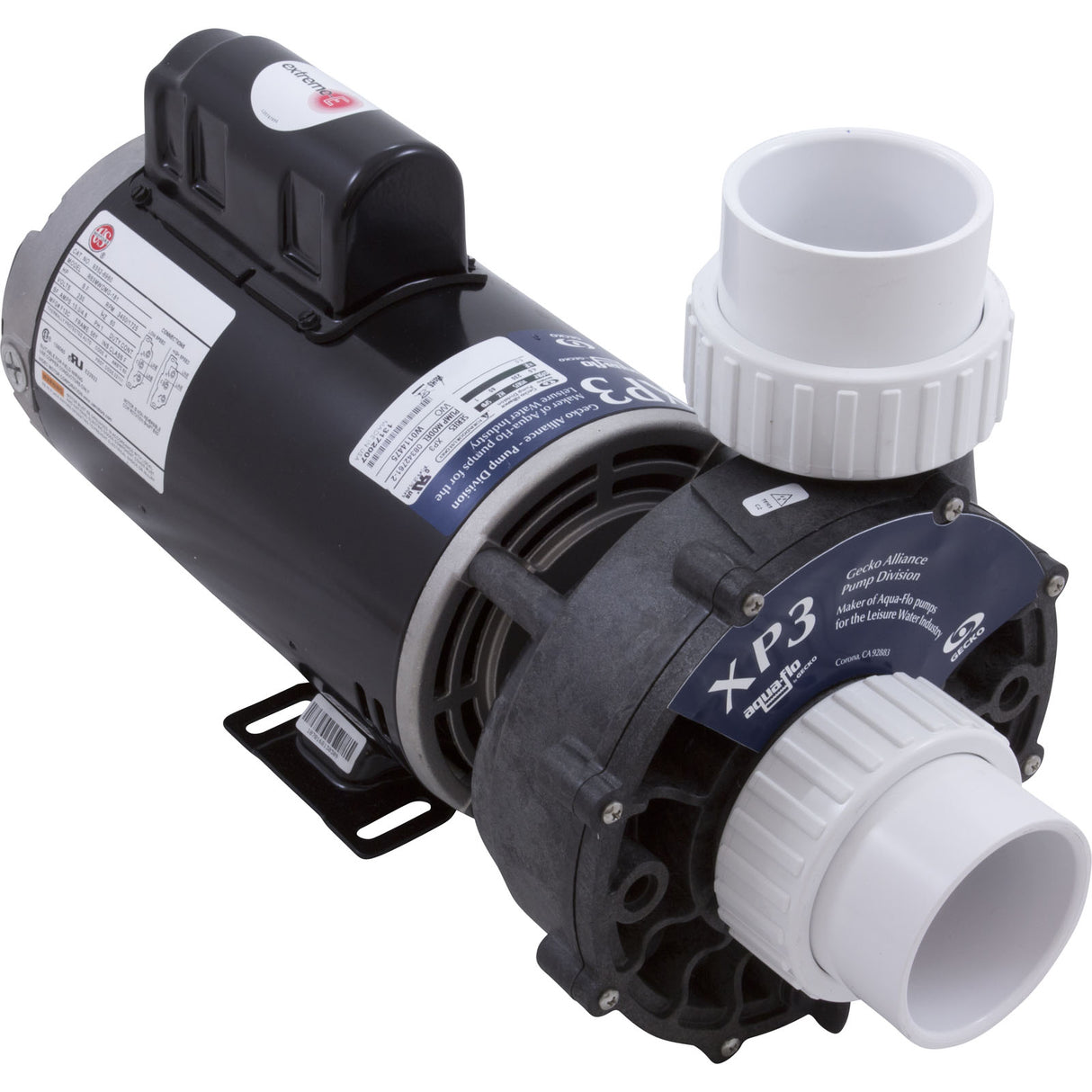Pump, Aqua Flo XP3, 4.0hp, 230v, 2-Spd, 56fr, 2-1/2", OEM : 08342761-2041 - Aquaflo/Gecko - 08342761-2041 - PartsForSpas.com