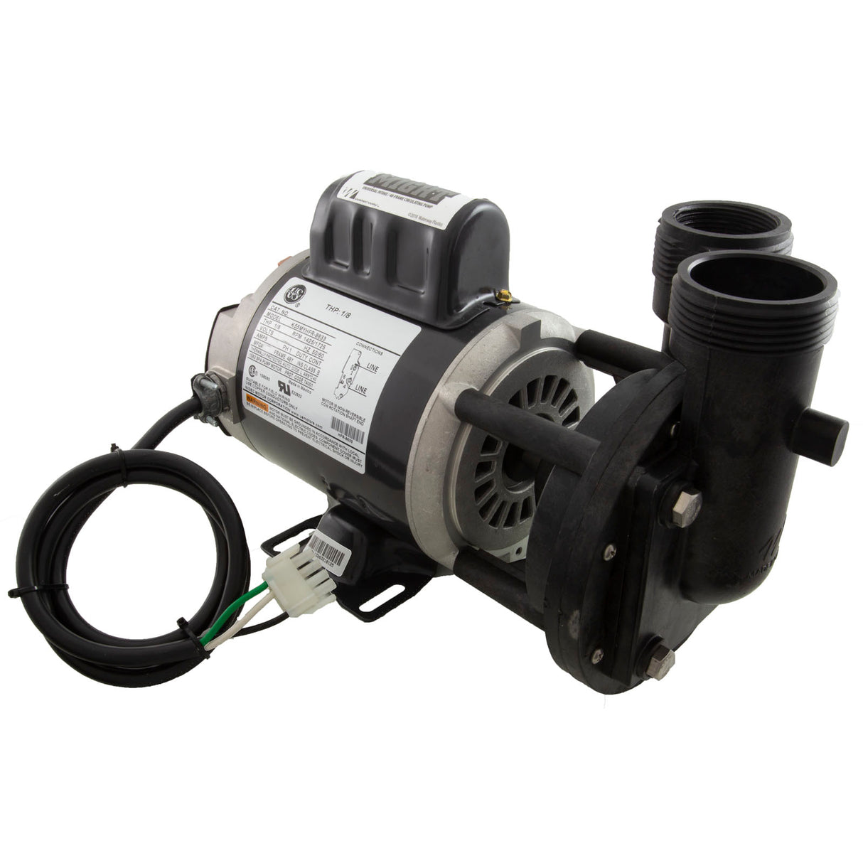 Pump, Circ, Waterway Uni-Might, 1/8hp, 115v, 1-Spd, 48Fr, 50/60Hz : 3410030-0X86