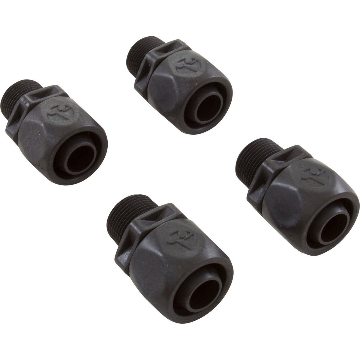 Soft Quick Connect Fittings, 4 Pack, Zodiac Pol Booster Pumps : R0621000 - Zodiac - 052337068840 - PartsForSpas.com