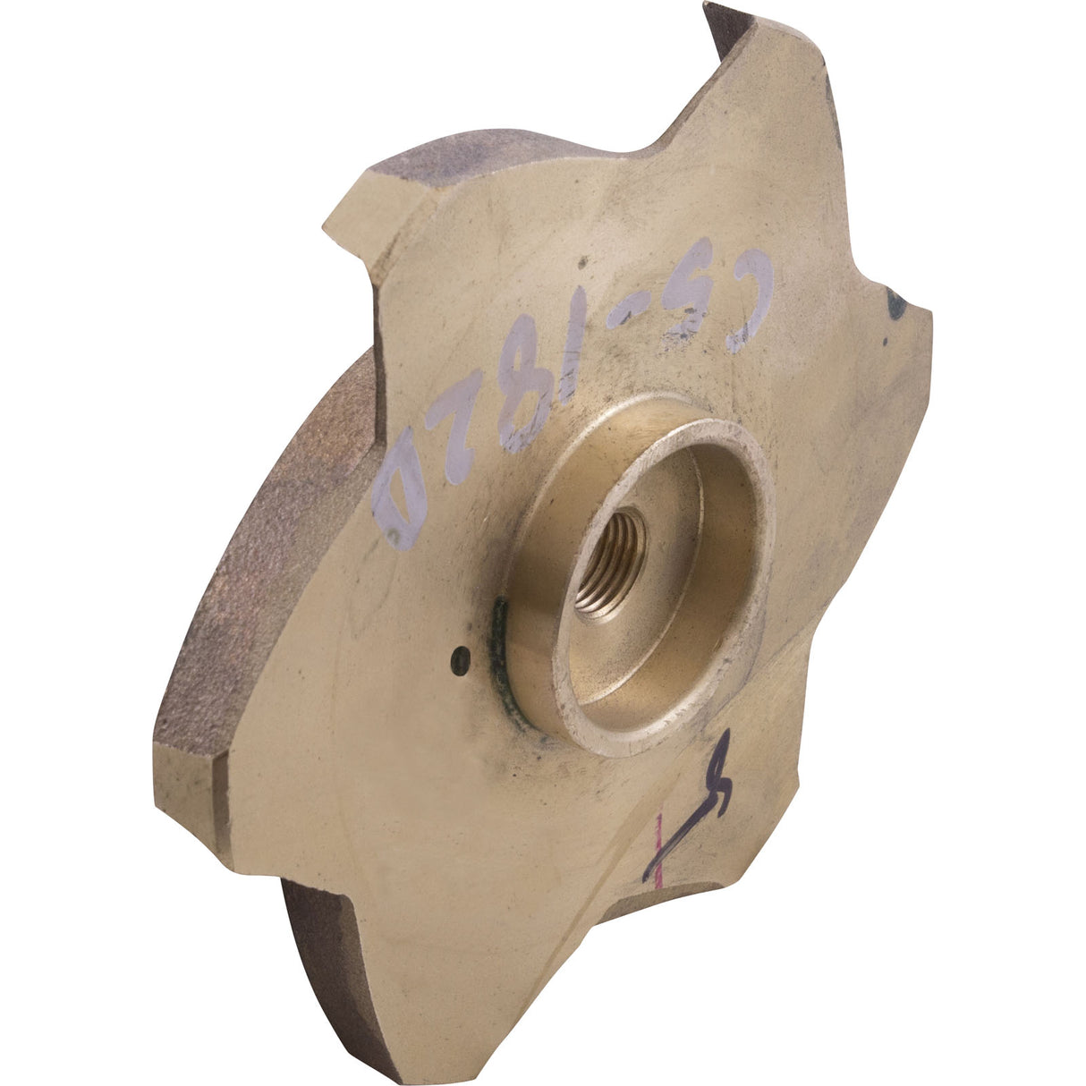 Impeller, Pentair Sta-Rite CF6, CFA, 2.0 Horsepower, Bronze : C5-182D