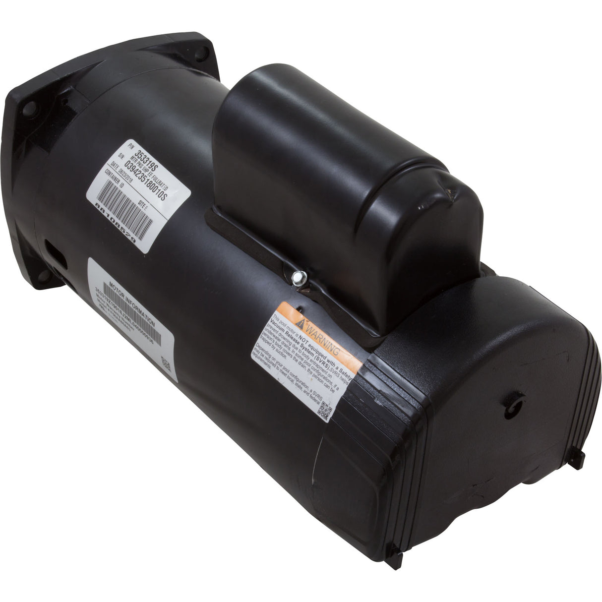 Motor, Pentair, 5.0hp, 230v, 1-Spd, 56Yfr, SQFL : 353319S