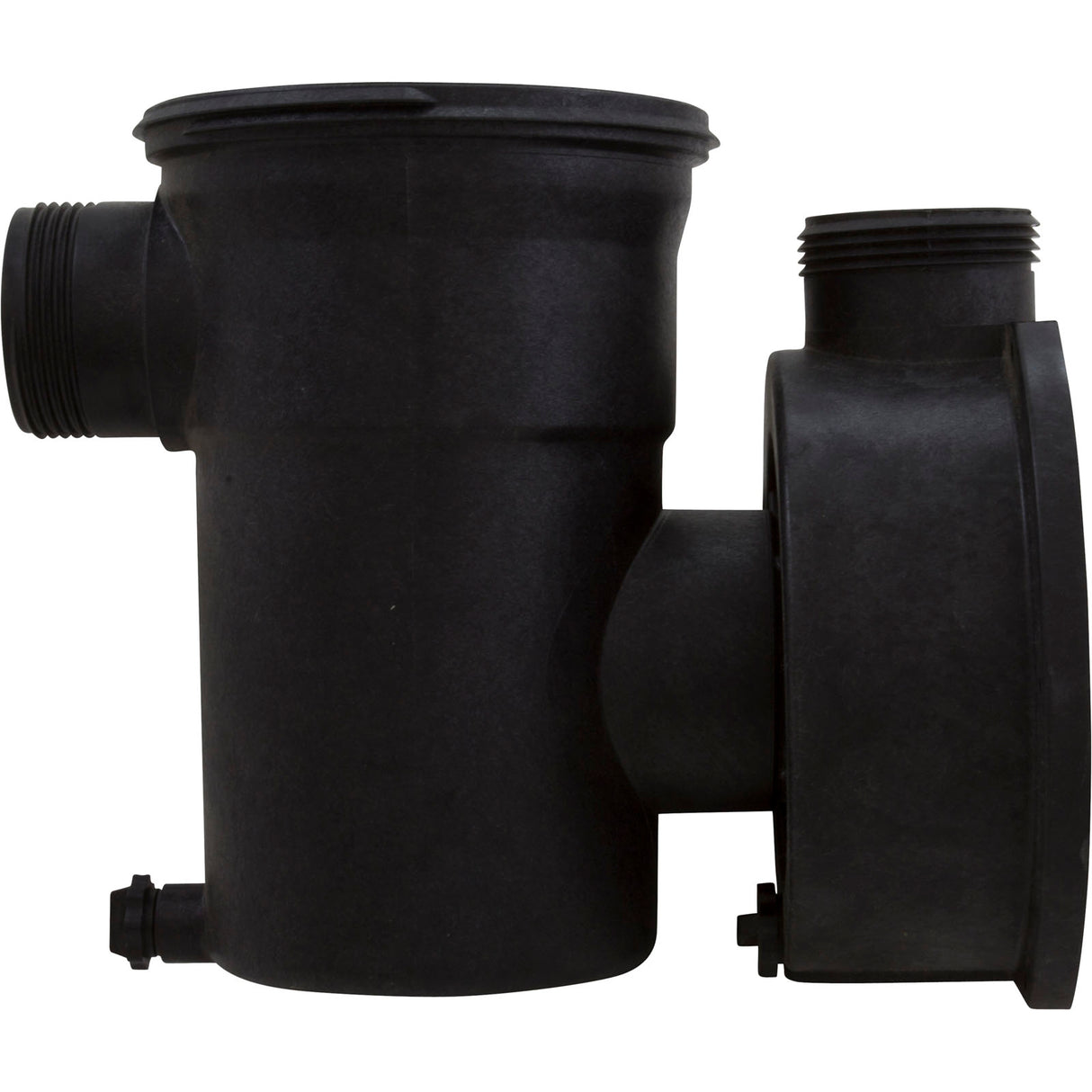 Trap/Pump Body, Carvin LR, w/ Plug : 16030702R - Carvin - 16030702R - PartsForSpas.com