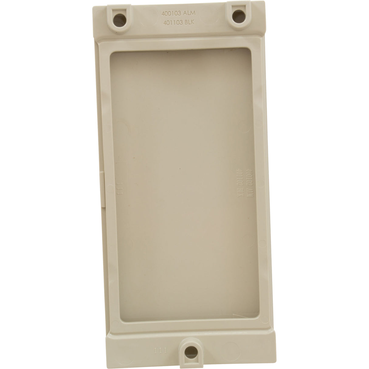 Control Cover Assy, Pentair IntelliFlo VF/VS, Almond, Post-13 : 400100 - Pentair Pool Products - 400100 - PartsForSpas.com