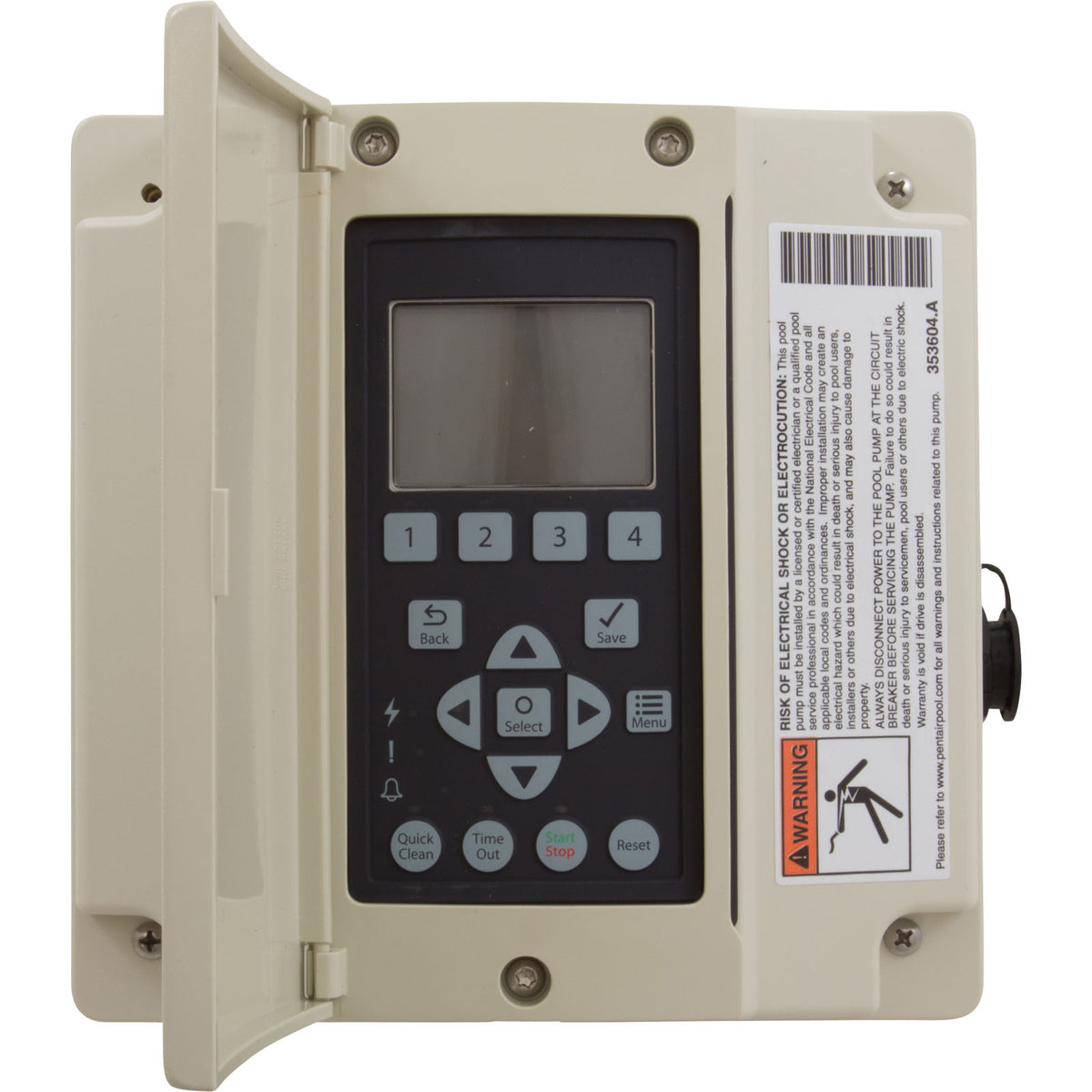 Drive Kit, Pentair IntelliFlo VS/i1/2VST, w/ Keypad : 356879Z