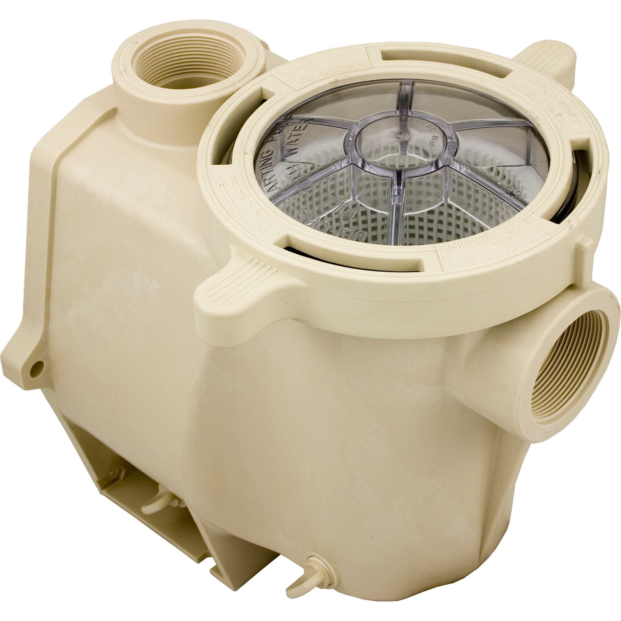 Trap/Pump Body, Pent Purex Whisperflo/IntelliFlo, After 6/94 : 357149 - Purex/Pentair - 788379659691 - PartsForSpas.com