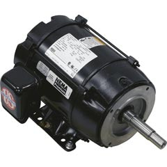 Motor, USMotor, 5.0hp, 208v-230v/460v, 3ph, 1-Spd, EQ Series, Pool : 357068S