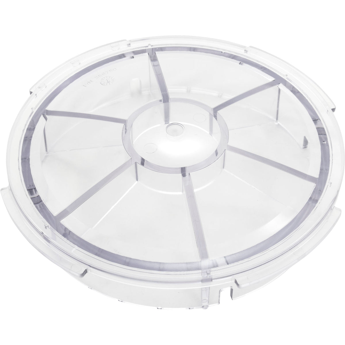 Lid, Pentair EQ Series, Hair and Lint Strainer, Clear : 356750 - Pentair Pool Products - 356750 - PartsForSpas.com
