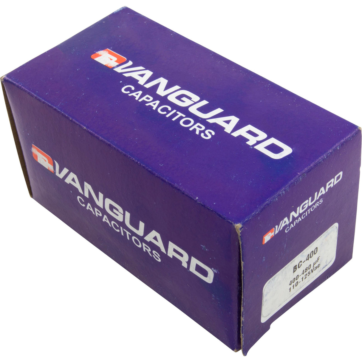 Start Capacitor, 400-480 MFD, 115v, 1-13/16" x 3-3/8" : BC-400