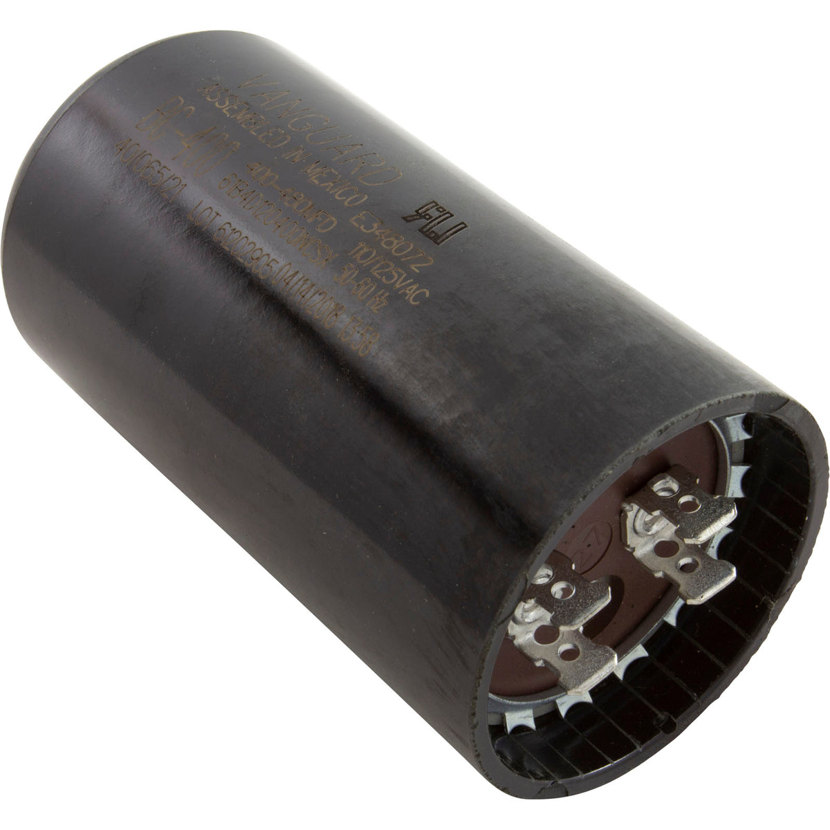 Start Capacitor, 400-480 MFD, 115v, 1-13/16" x 3-3/8" : BC-400