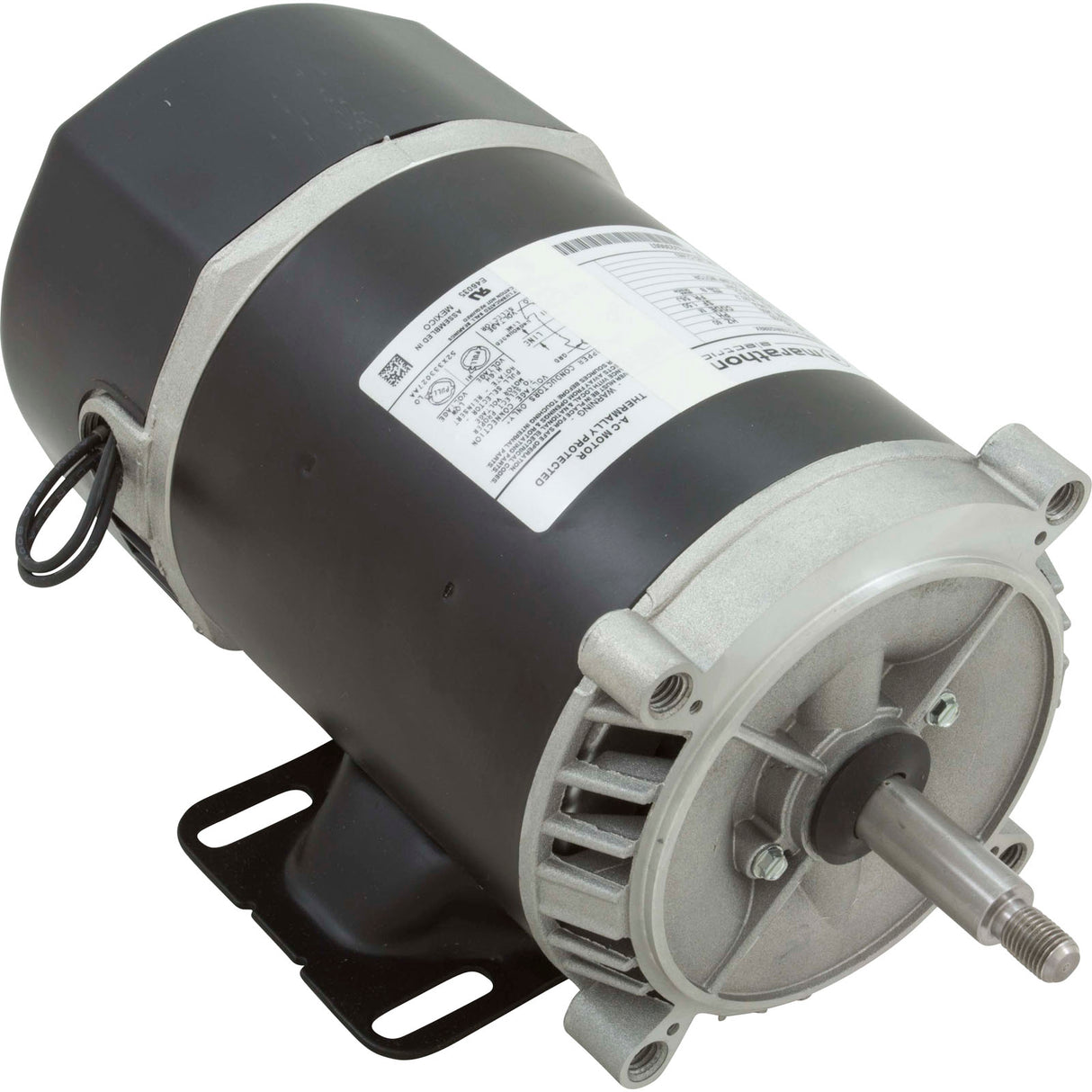 Motor, Marathon, 0.75hp, 115v/230v, 1-Spd, 56Jfr, C-Face Thd : 5U171