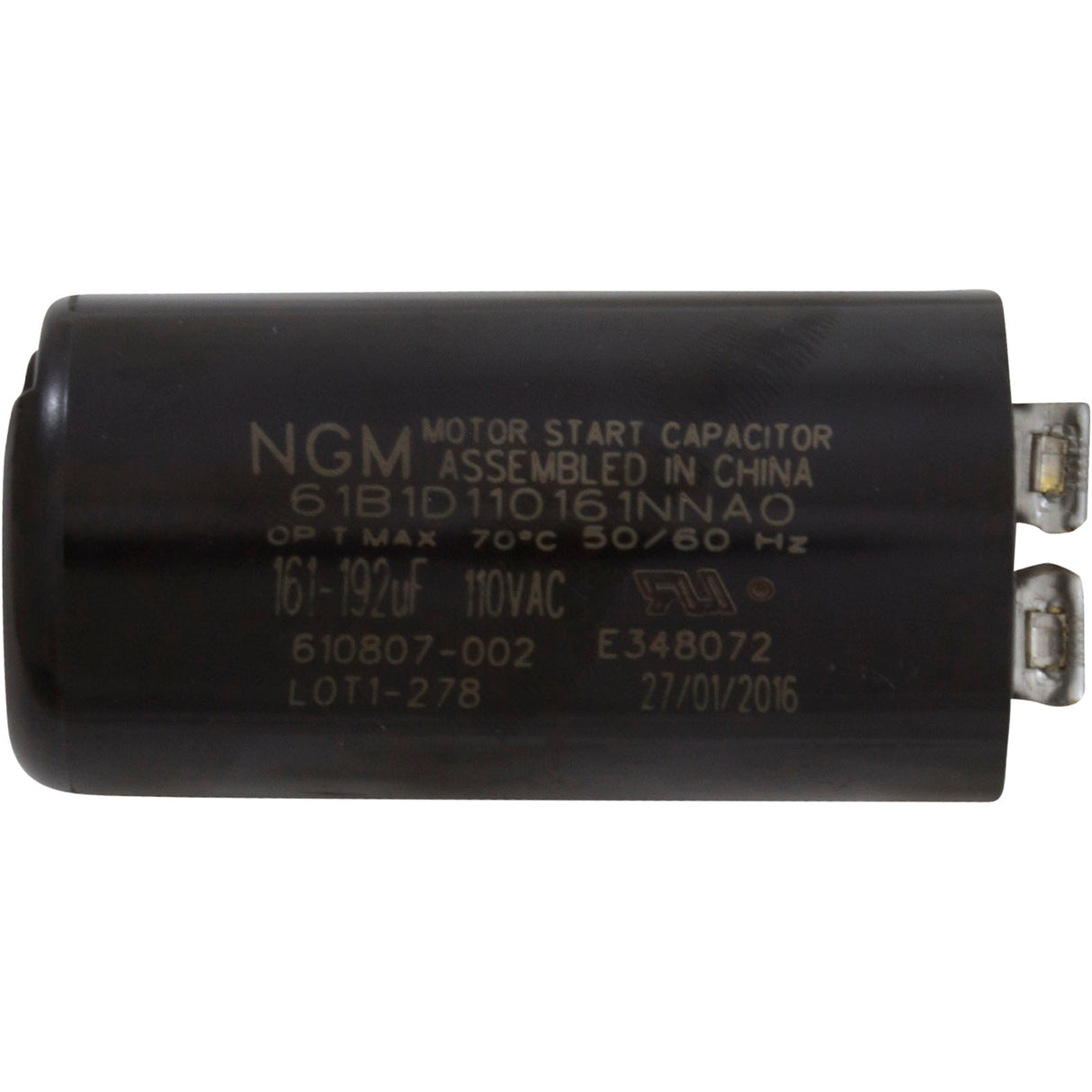Motor, Century, 1.0hp, 115v/230v, 1-Speed, 48Y Frame : USQ1102