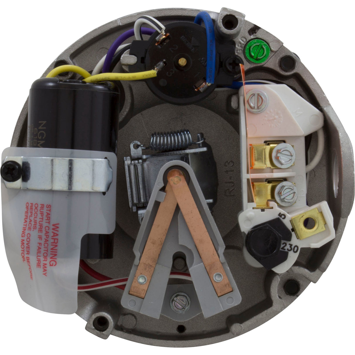 Motor, Century, 1.0hp, 115v/230v, 1-Speed, 48Y Frame : USQ1102