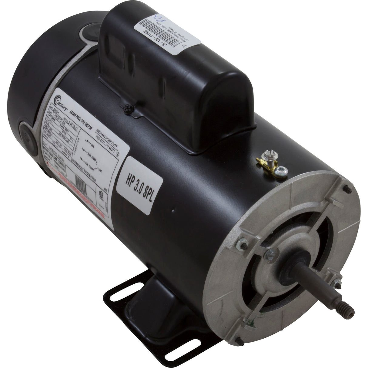 Motor, Century, 3.0 SPL, 230v, 2 Speed, 48 Frame, EE : BN61