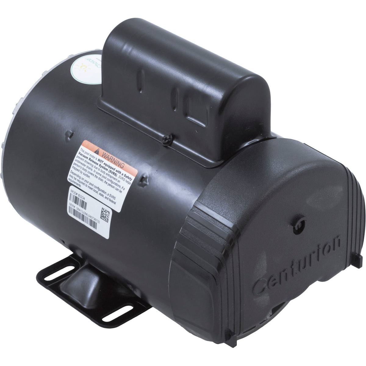 Motor, Century, 3.0 Horsepower, 230v, 2 Speed, 56 Y Frame : B2234