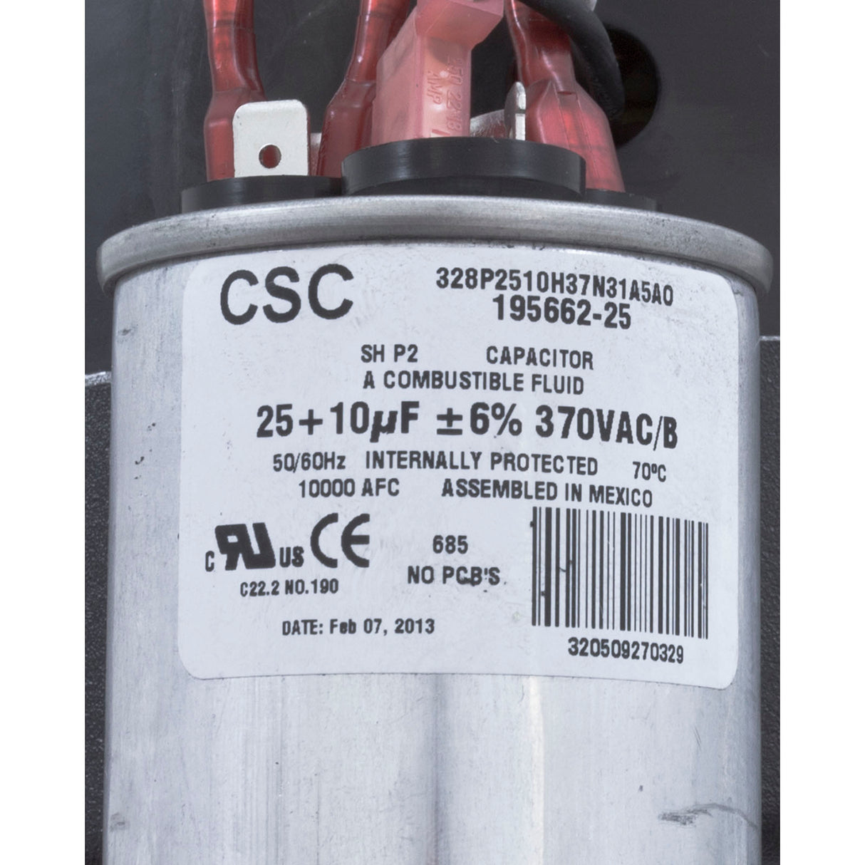 Motor, Century, 3.0 Horsepower, 230v, 2 Speed, 56 Y Frame : B2234
