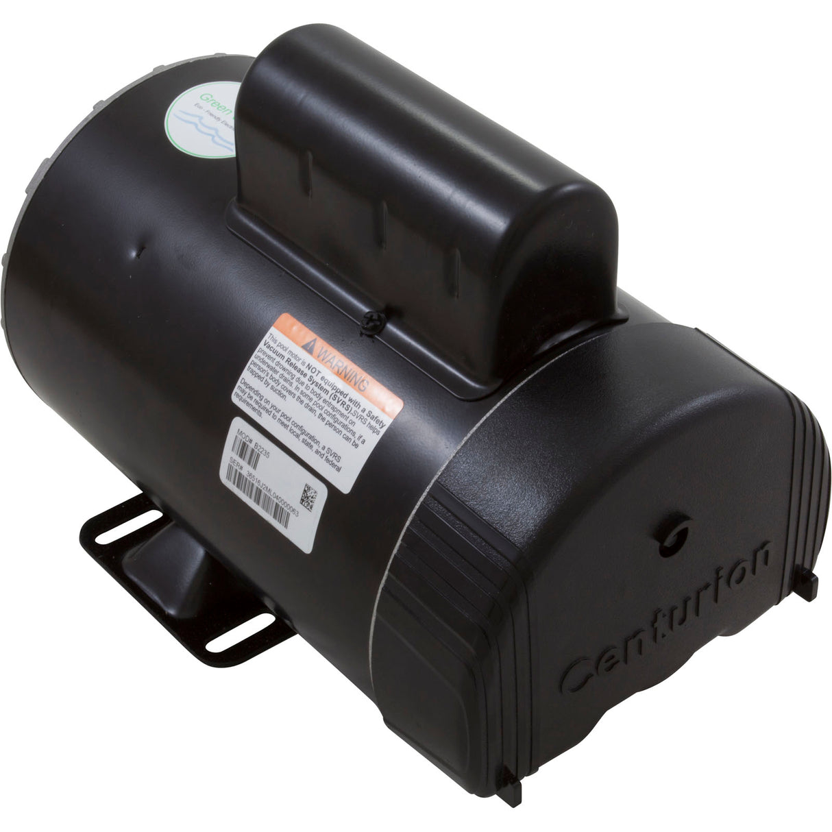 Motor, Century, 4.0 Horsepower, 230v, 2 Speed, 56 Y Frame : B2235