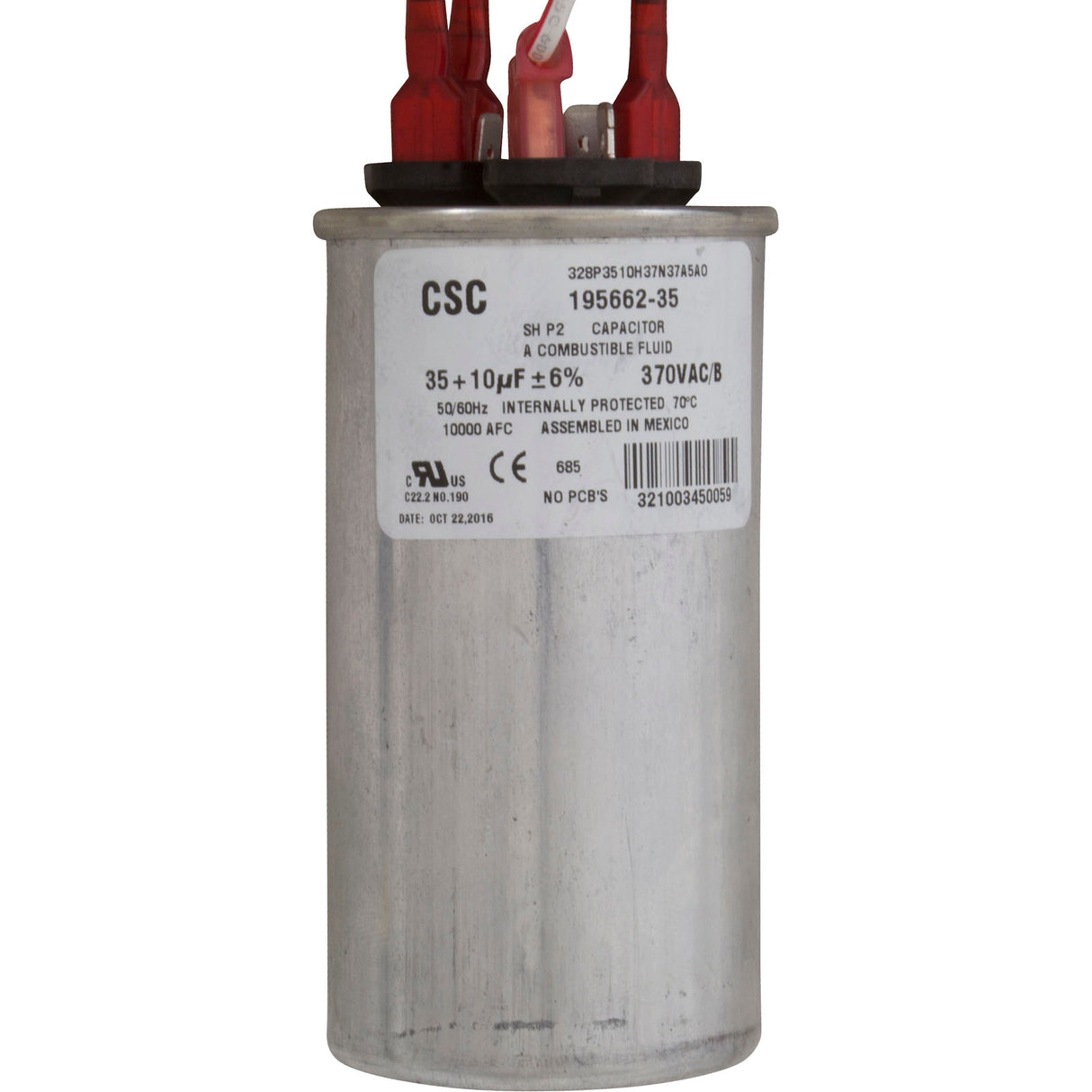 Motor, Century, 4.0 Horsepower, 230v, 2 Speed, 56 Y Frame : B2235