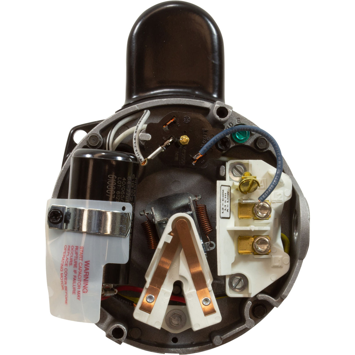 Motor, Century, 2.0hp, 230v, 2-Spd, 48Yfr, SQFL, Full : SQS1202R