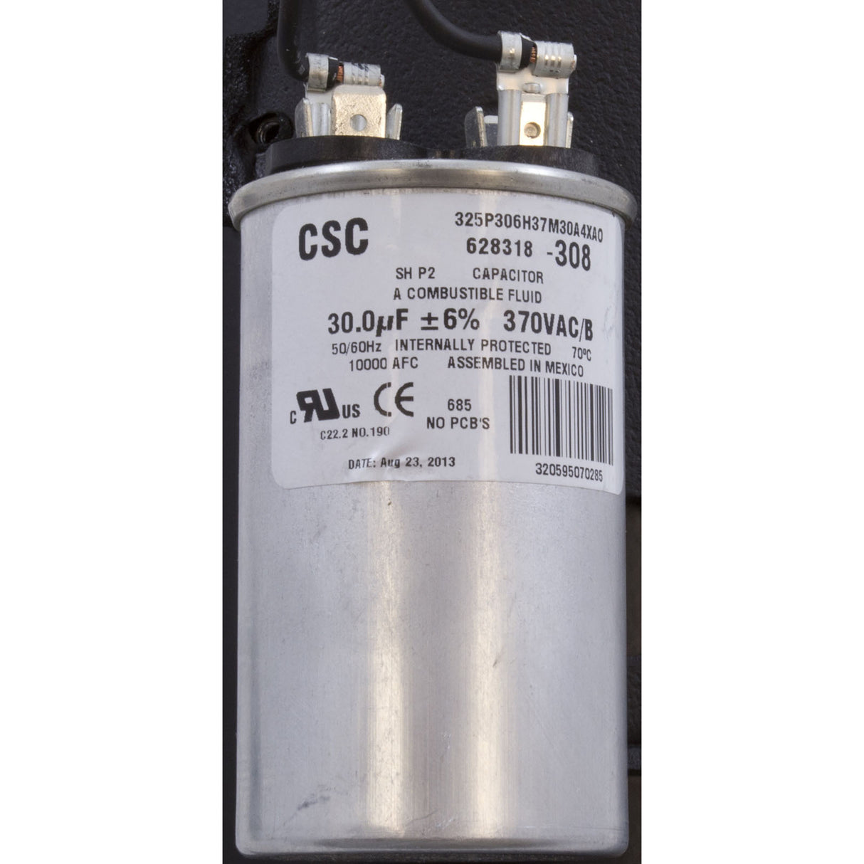 Motor, Century, 1.5hp, 115v/230v, 1-Spd, 56Yfr, SQFL, Full Rate : B2858