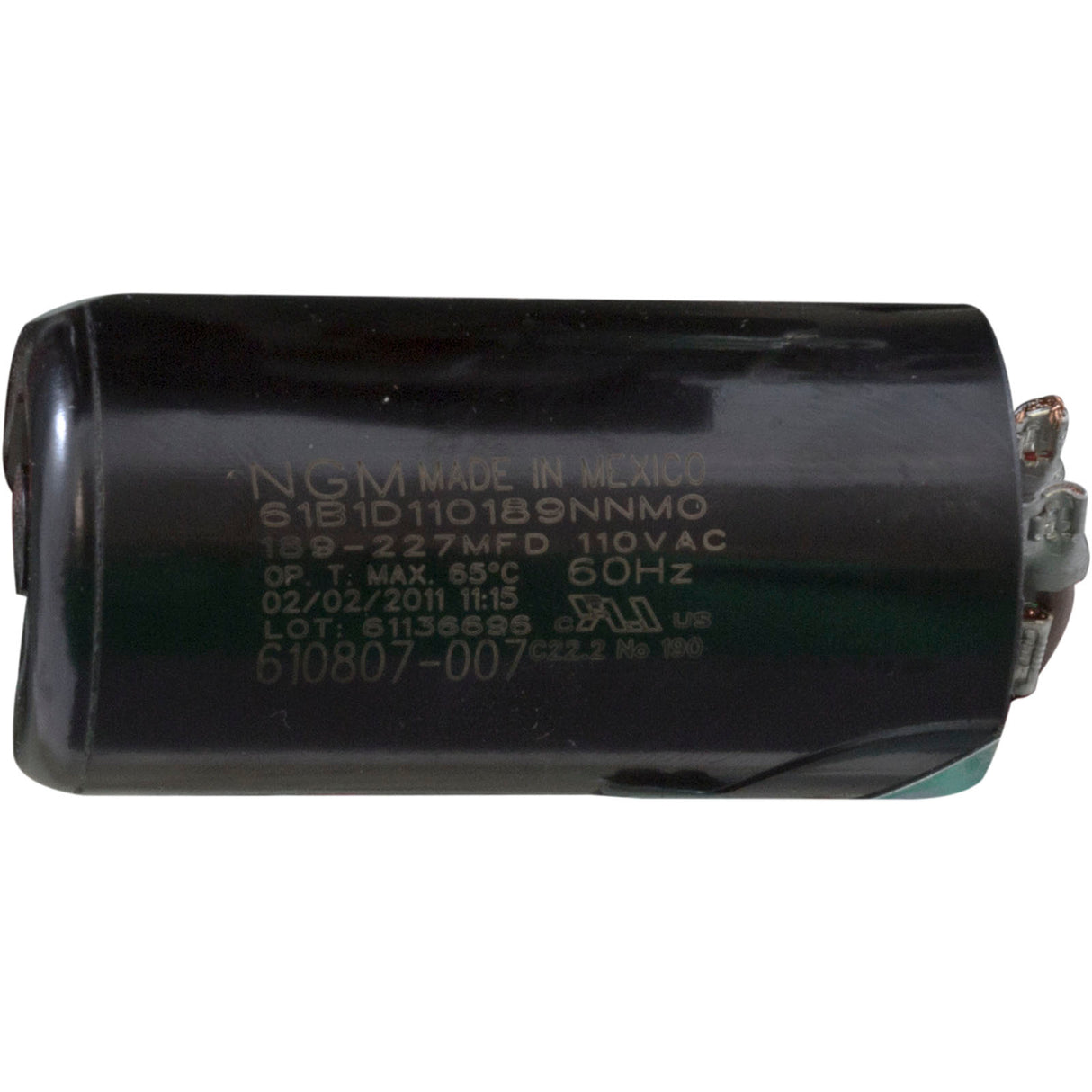 Motor, Century, 0.75hp, 115v, 2-Spd, 56Yfr, SQFL, 2-Green : B2981T