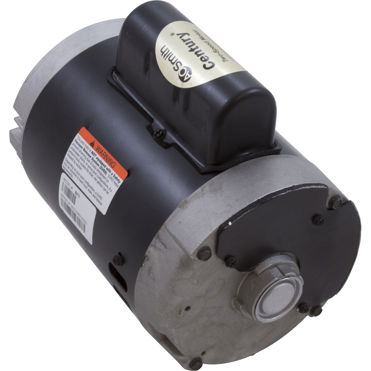 Motor, Century, 0.75hp, 115v, 2-Spd, 56Cfr, C-Face Key : B972
