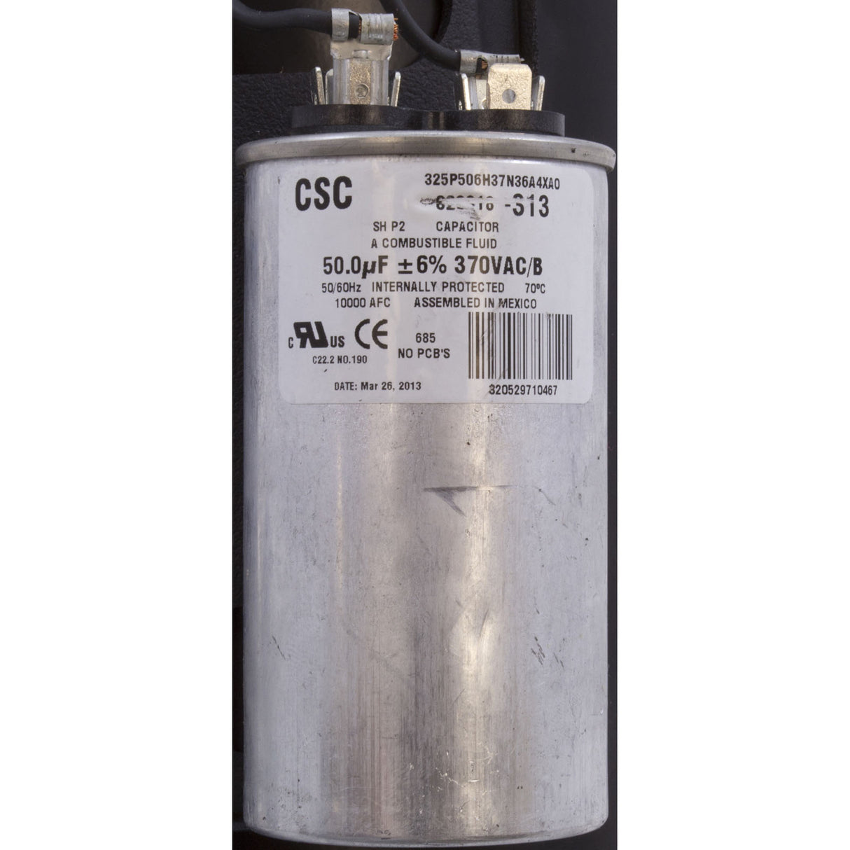 Motor, Century, 1.0hp, 115v/208-230v, 1-Spd, 56Cfr, C-Face Key, EE : B653