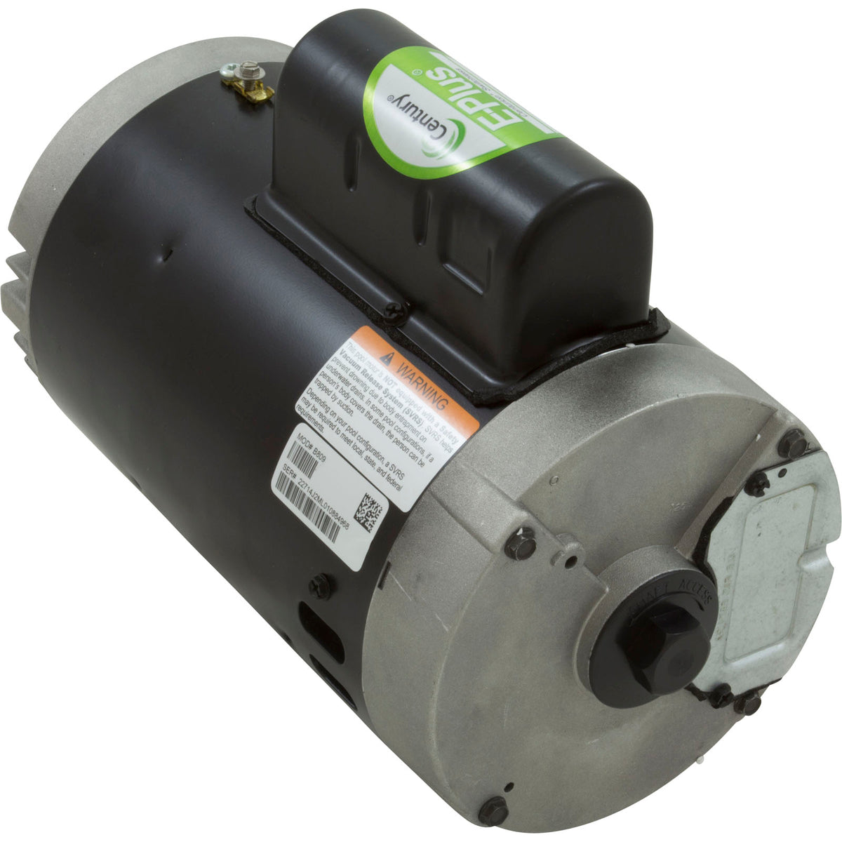 Motor, Century, 2.0hp, 208v-230v, 1-Spd, 56Jfr, C-Face Thd, EE : B809