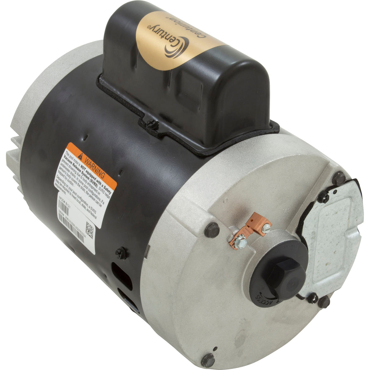 Motor, Century, 0.75hp, 115v/230v, 1-Spd, 56Cfr, C-Face Key : B121