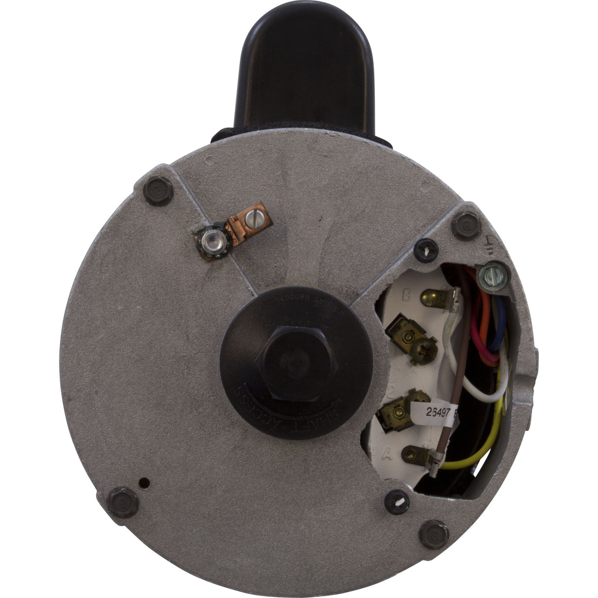 Motor, Century, 0.5hp, 115v/230v, 1-Spd, 56Jfr, C-Face Thd : B126
