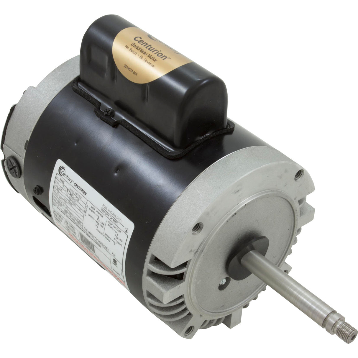 Motor, Letro, 0.75hp, 115v/230v, 1-Spd, 56Cfr, Thd, LA01 : B668