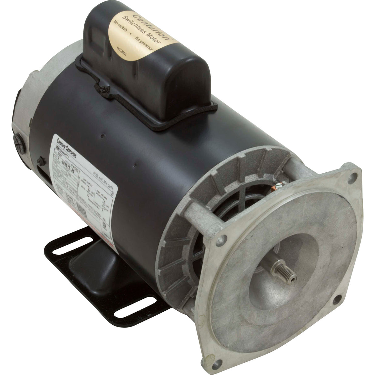 Motor, Century, 0.75hp, 115v/230v, 1 Spd, 56Yfr, Thd, No SVRS : B662
