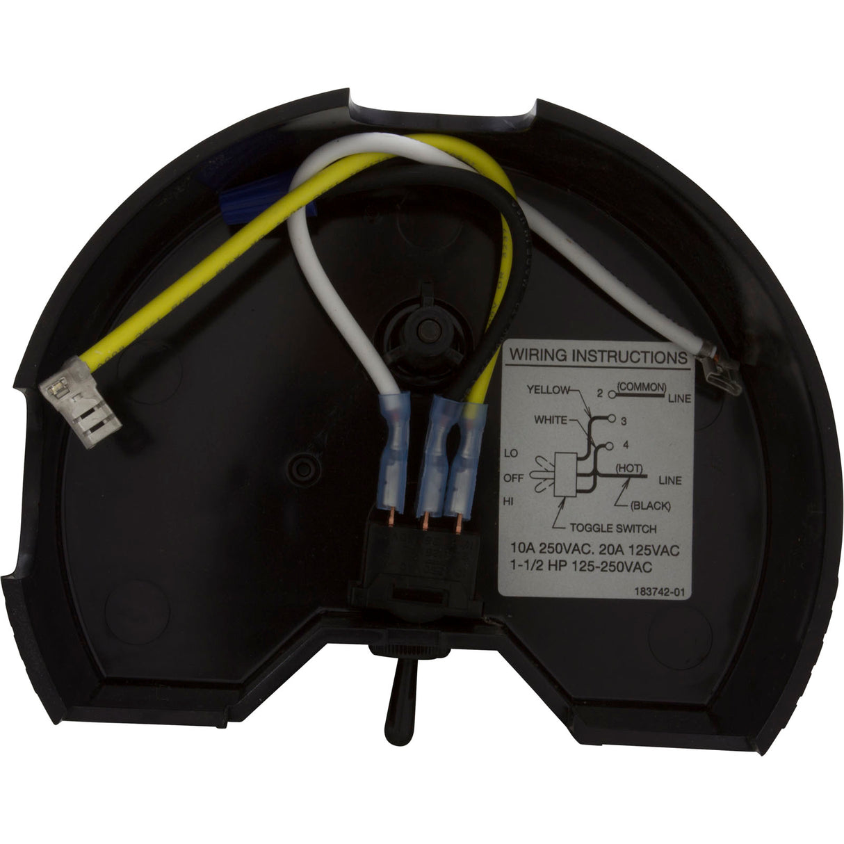 Toggle Switch, Century Regal Beloit, 2-Spd : 18313301