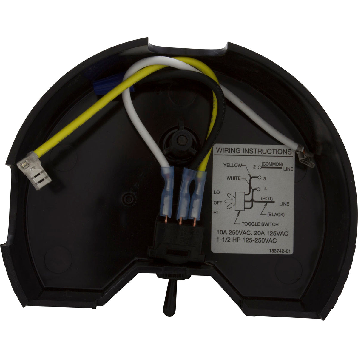 Toggle Switch, Century Regal Beloit, 2-Spd : 18313301