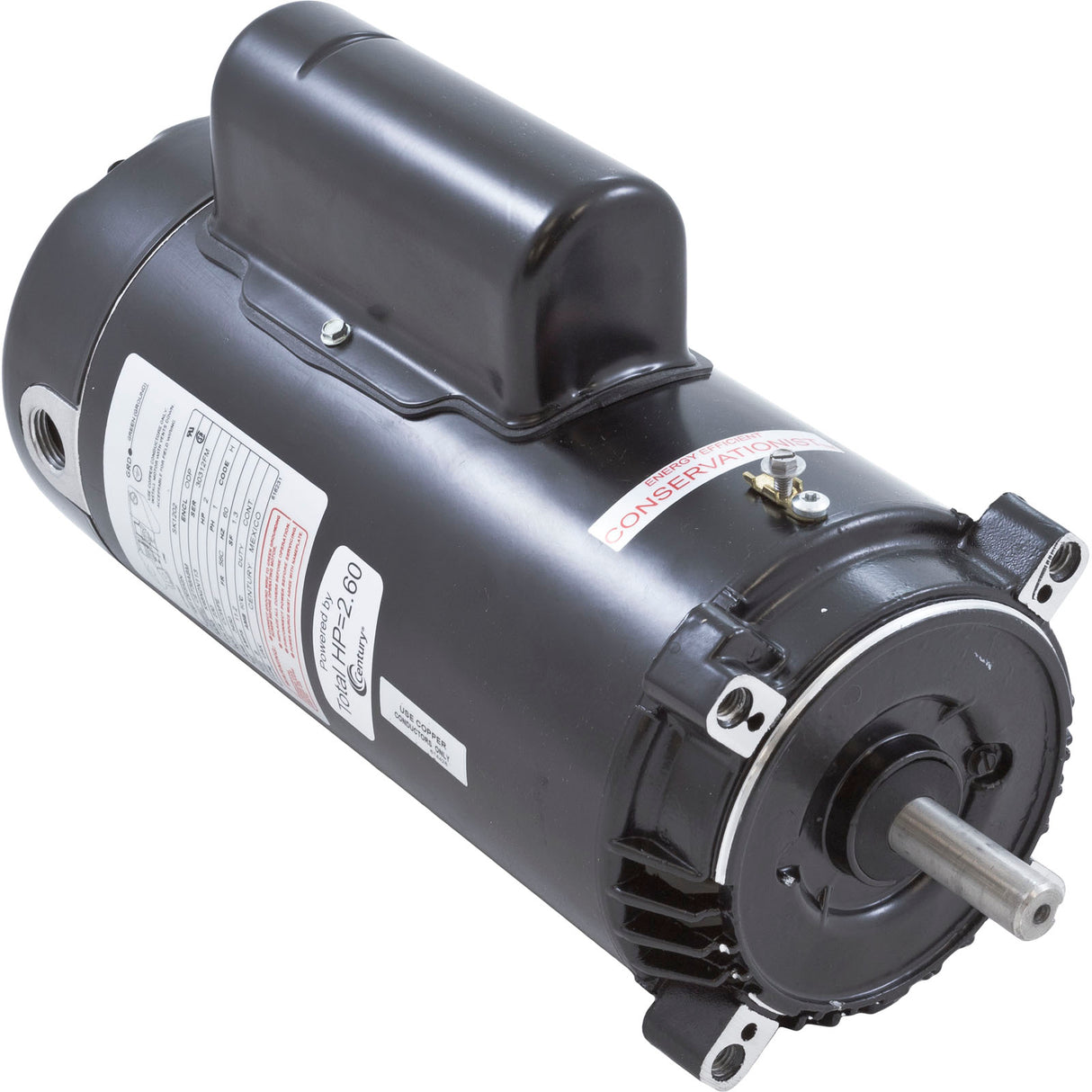 Motor, Century, 2.0hp, 230v, 1-Spd, 56Cfr, C-Face Key : SK1202
