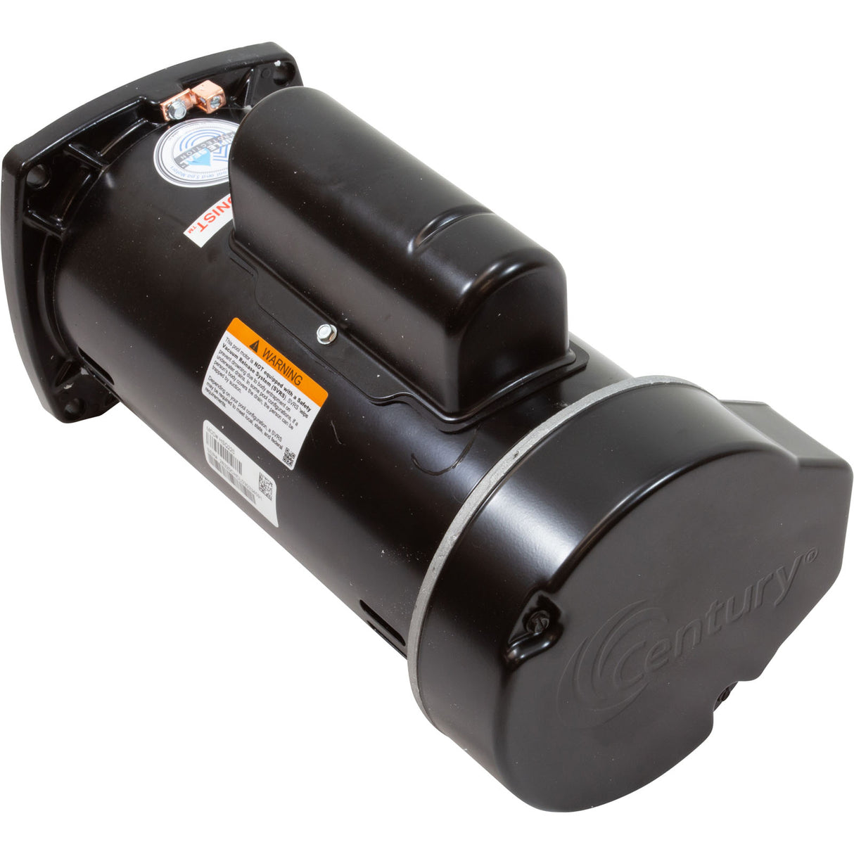 Motor, Century Cent PRO, 2.2hp, 230v, 1-Spd, SQFL, 48Yfr, Thd : HSQ220