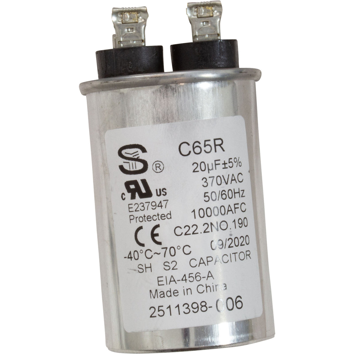 Motor, Century Cent PRO, 2.2hp, 230v, 1-Spd, SQFL, 48Yfr, Thd : HSQ220