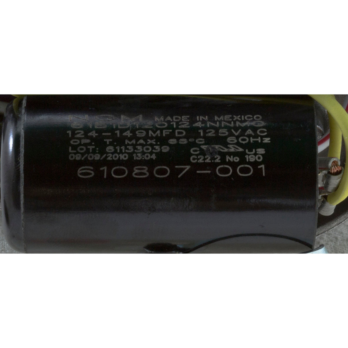 Motor, Century, 0.75hp, 115v/230v, 1-Spd, 56Cfr, C-Face Key : CK1072