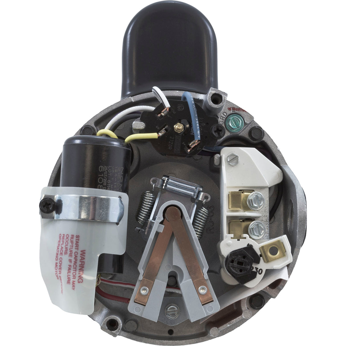 Motor, Century, 0.5hp, 115v/230v, 1-Spd, 56Cfr, C-Face Thd, EE : CT1052