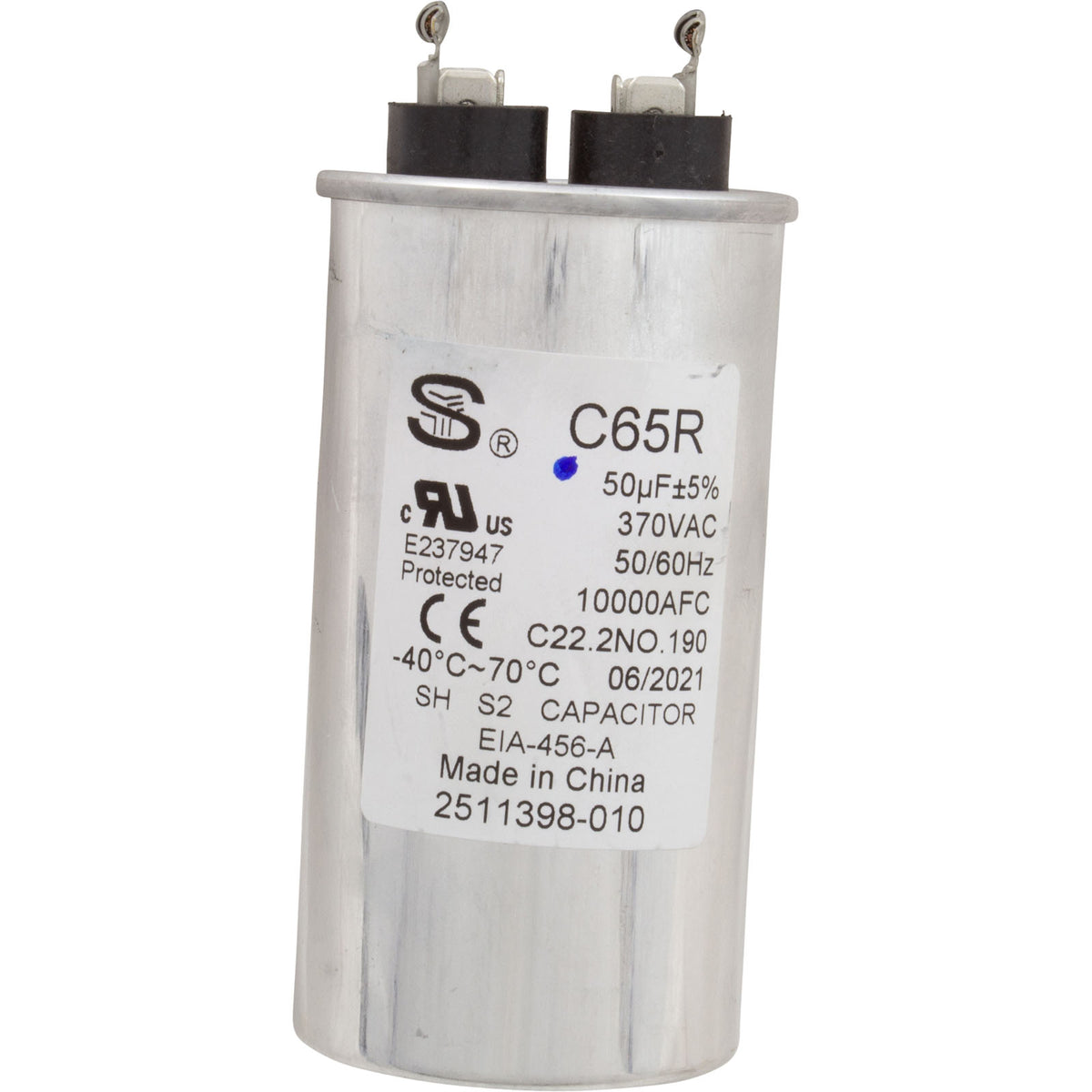 Motor, Century, 1.0hp, 115/230v, 1-Spd, 56YFr, SQFL, Uprate : B2853V1