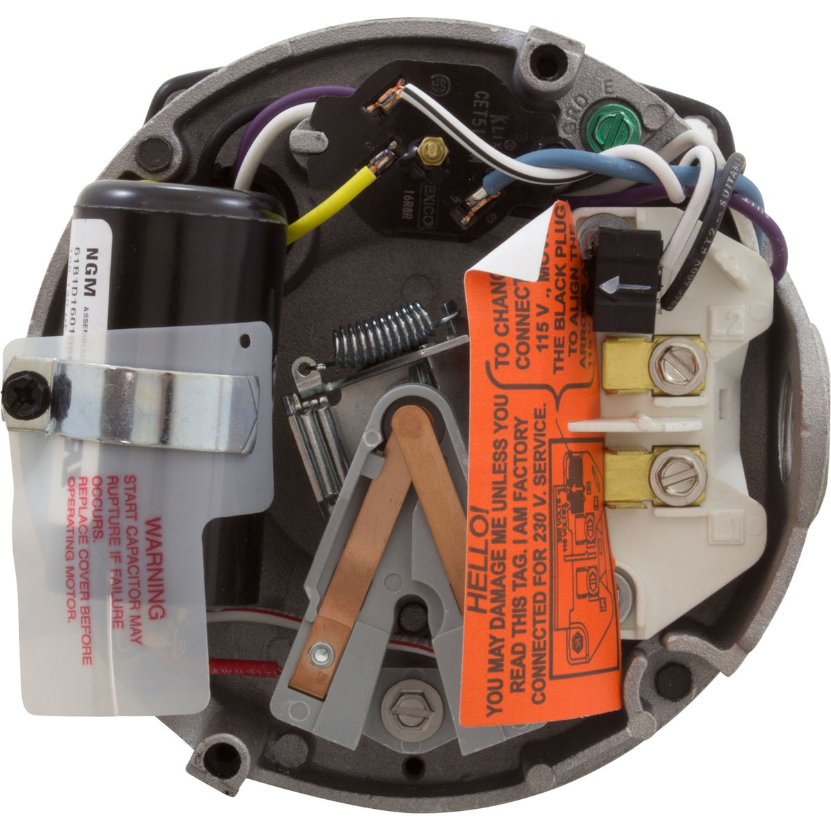 Motor, Hayward MaxFlo II/XL, 1.0hp, 115v/208-230v, Max Rate : SPX2707Z1M