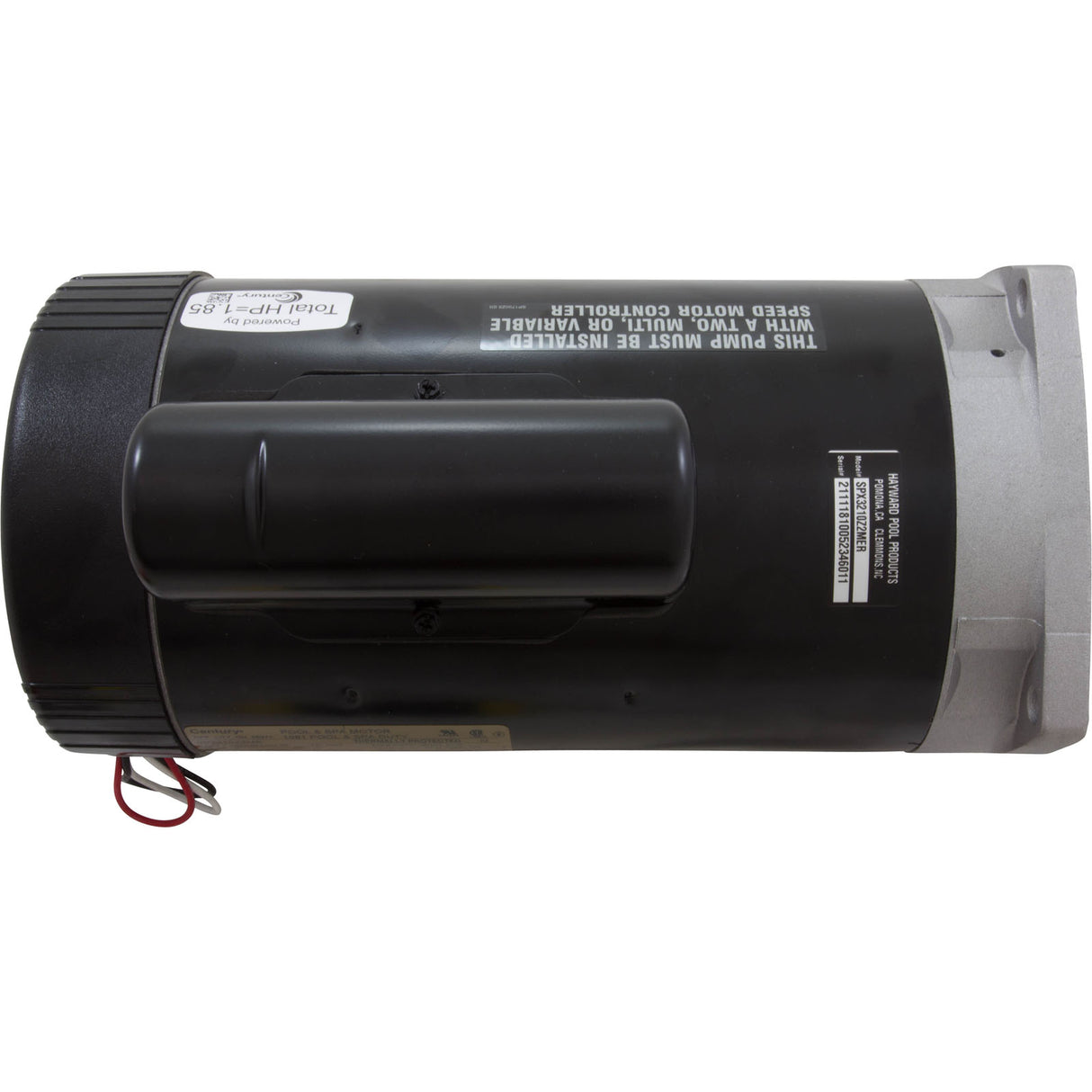 Motor, Hayward TriStar SP3200X, 1.5hp, 2-Spd, 208-230v, MaxRated : SPX3210Z2MER