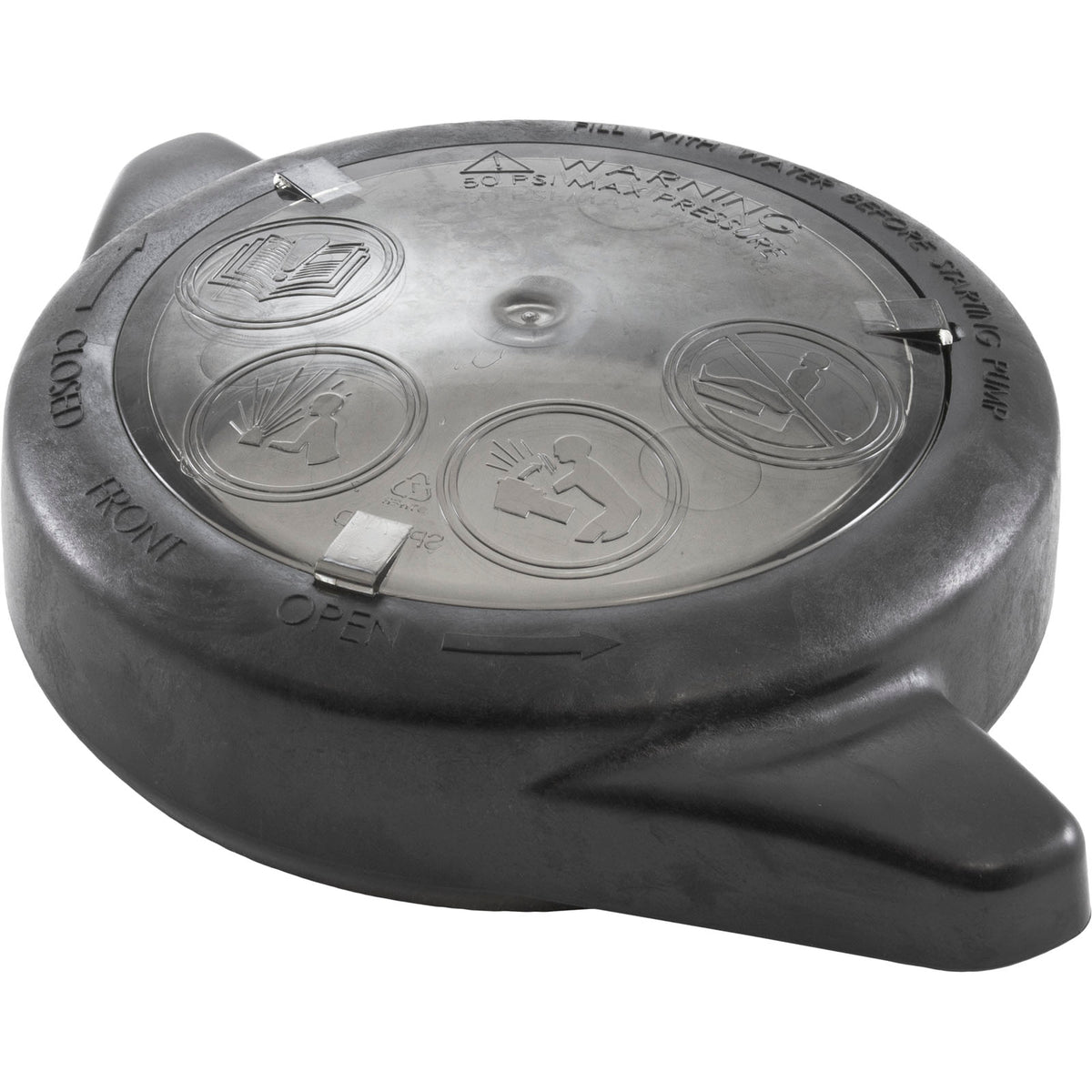 Trap Lid, Hayward Max-Flo SP2700X, with O-Ring : SPX2700DLS