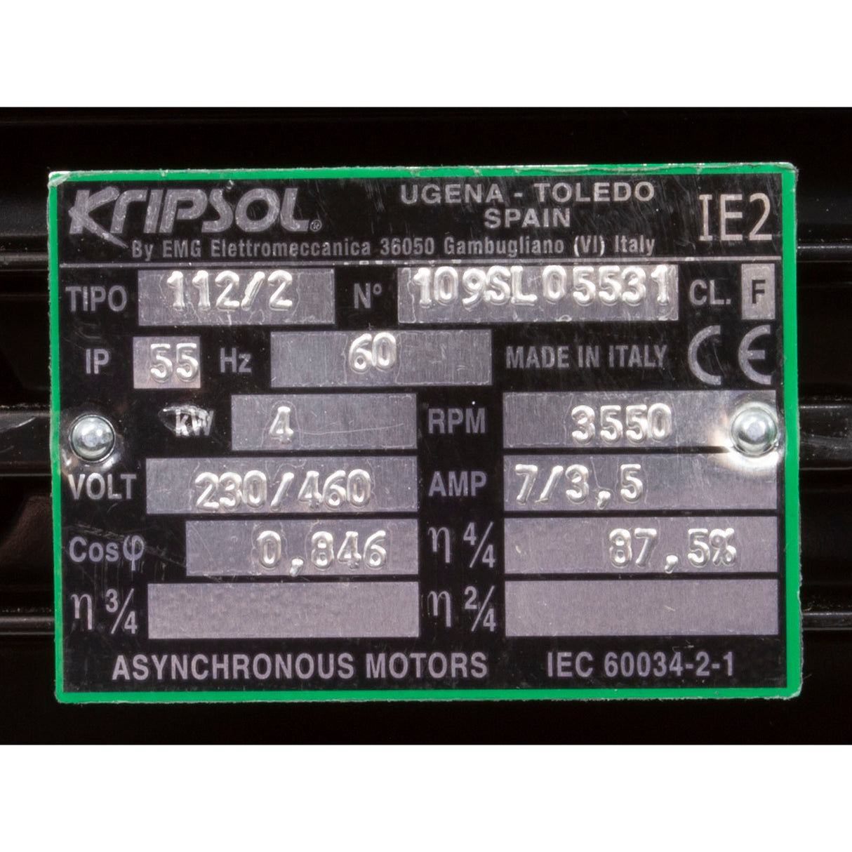 Motor, Hayward, 5.5 Horsepower, 1 Speed, HCP55 : HCXP55MOTOR - Hayward Pool Products - 0610377136396 - PartsForSpas.com
