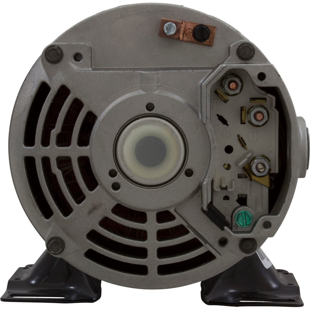 Motor, US Motor, 0.75 Horsepower, ThruBolt, 1-Speed, 230v, 5.7A : AGH75FL1