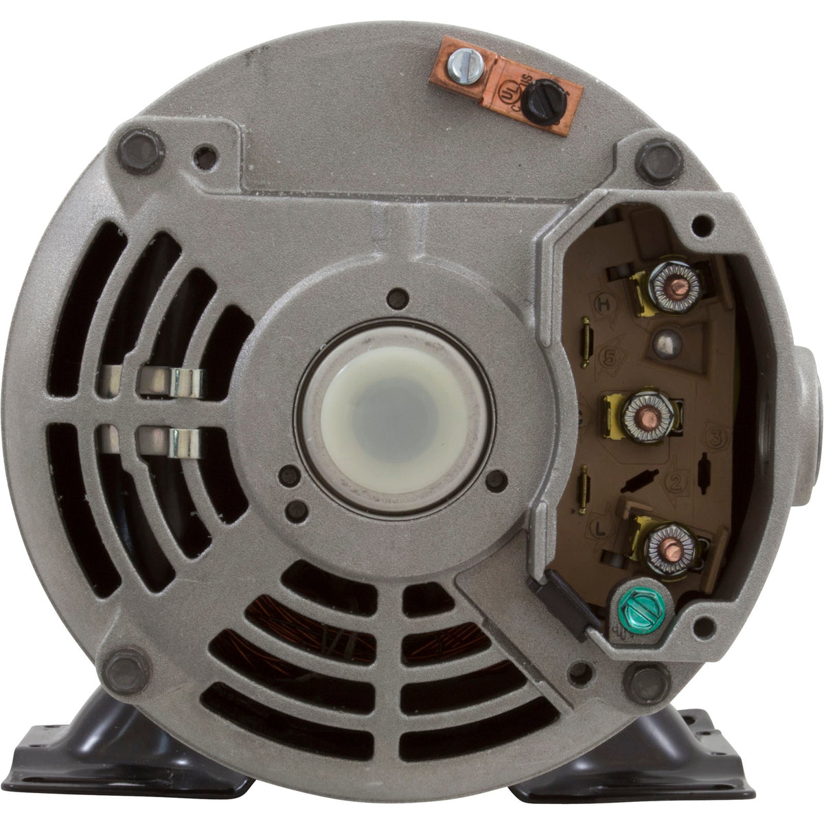Motor, US Motor, 1.0 Horsepower, ThruBolt, 2-Speed, 115v, 48Y : AGL10FL2S