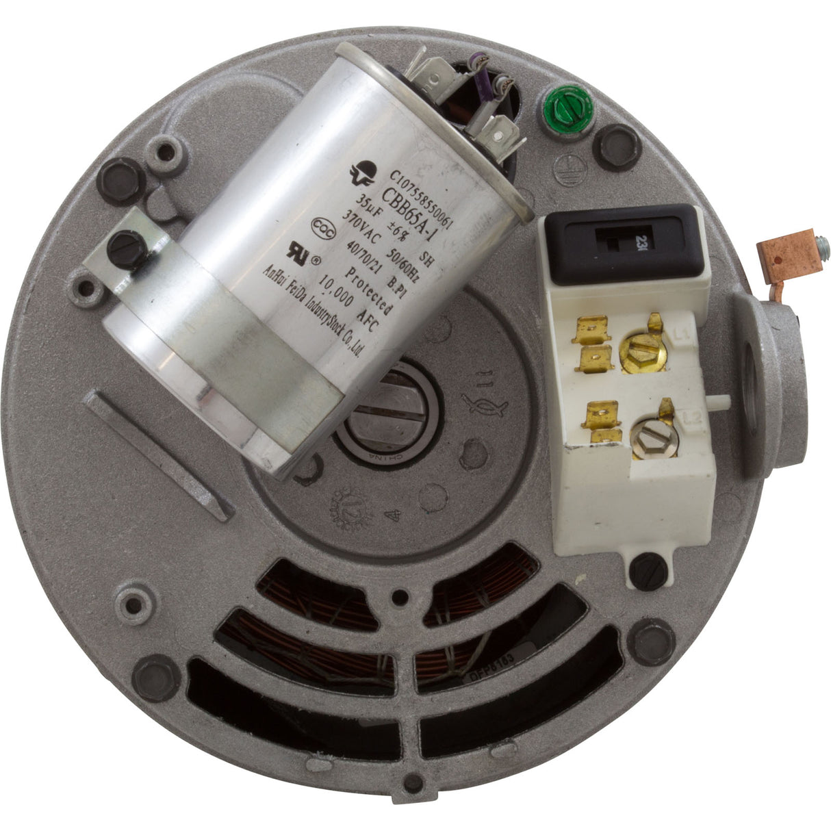 Motor, US Motor, 1-1/2 Hp 115/230v SQFL : ASB858