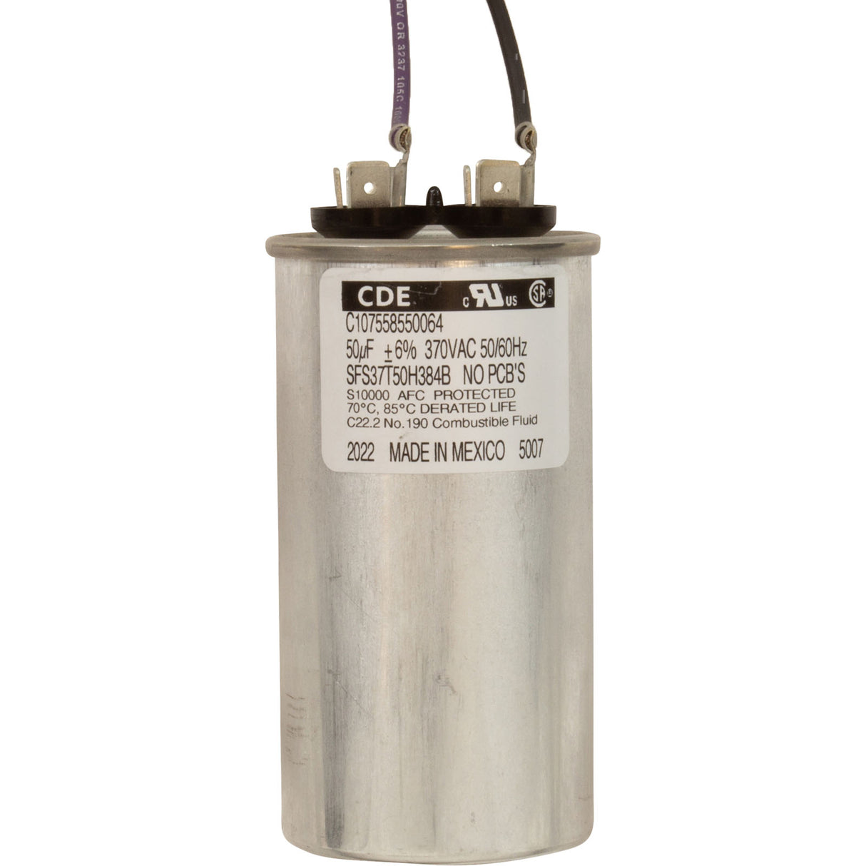 Motor, Nidec/USMtr, 0.75hp, 115/230v, 1Spd, 56Yfr, SQFL, Full, EE : ASB661