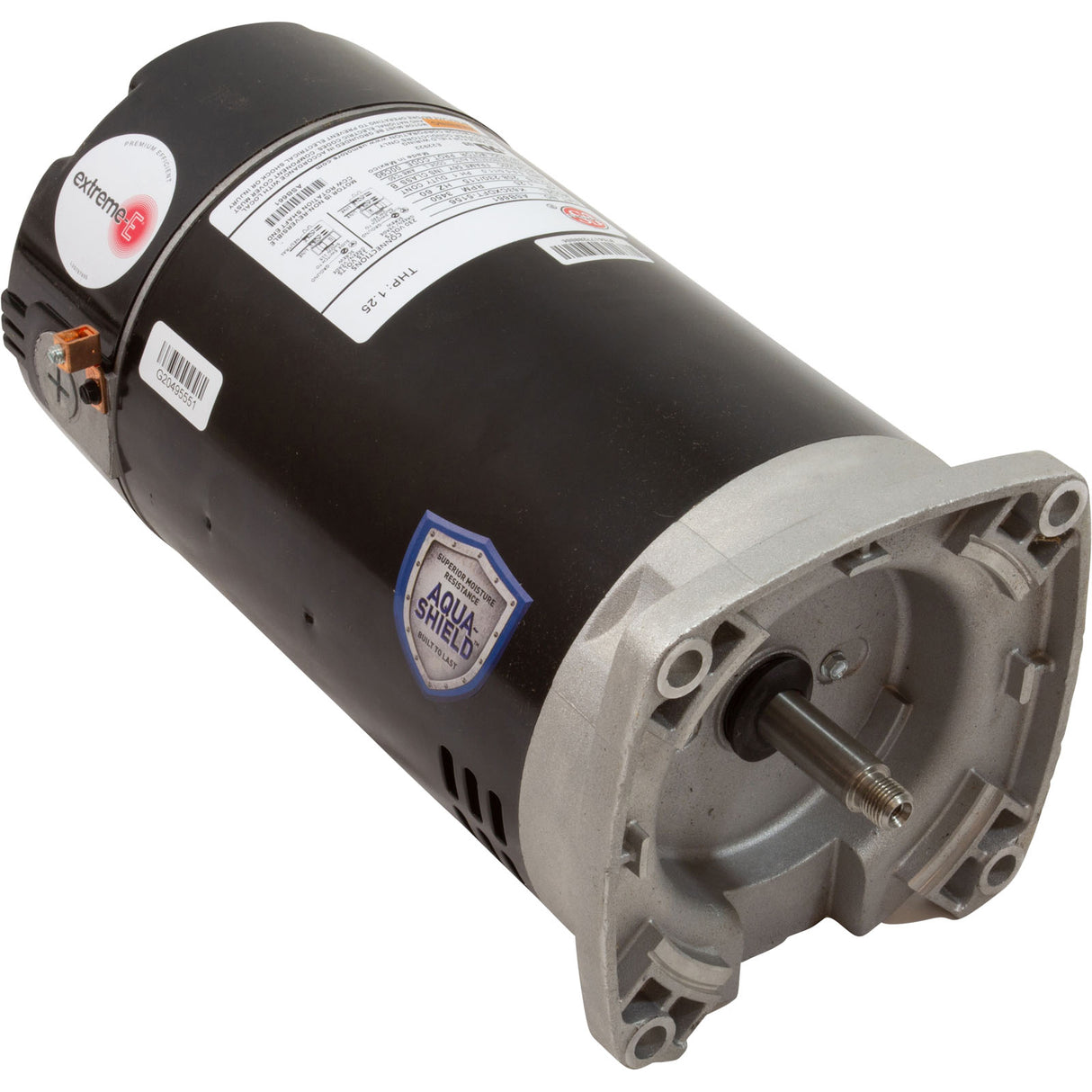 Motor, Nidec/USMtr, 0.75hp, 115/230v, 1Spd, 56Yfr, SQFL, Full, EE : ASB661